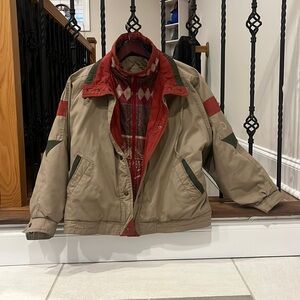 Medium Vintage currentSeen bomber jacket.Taken to the cleaners for each cleaning